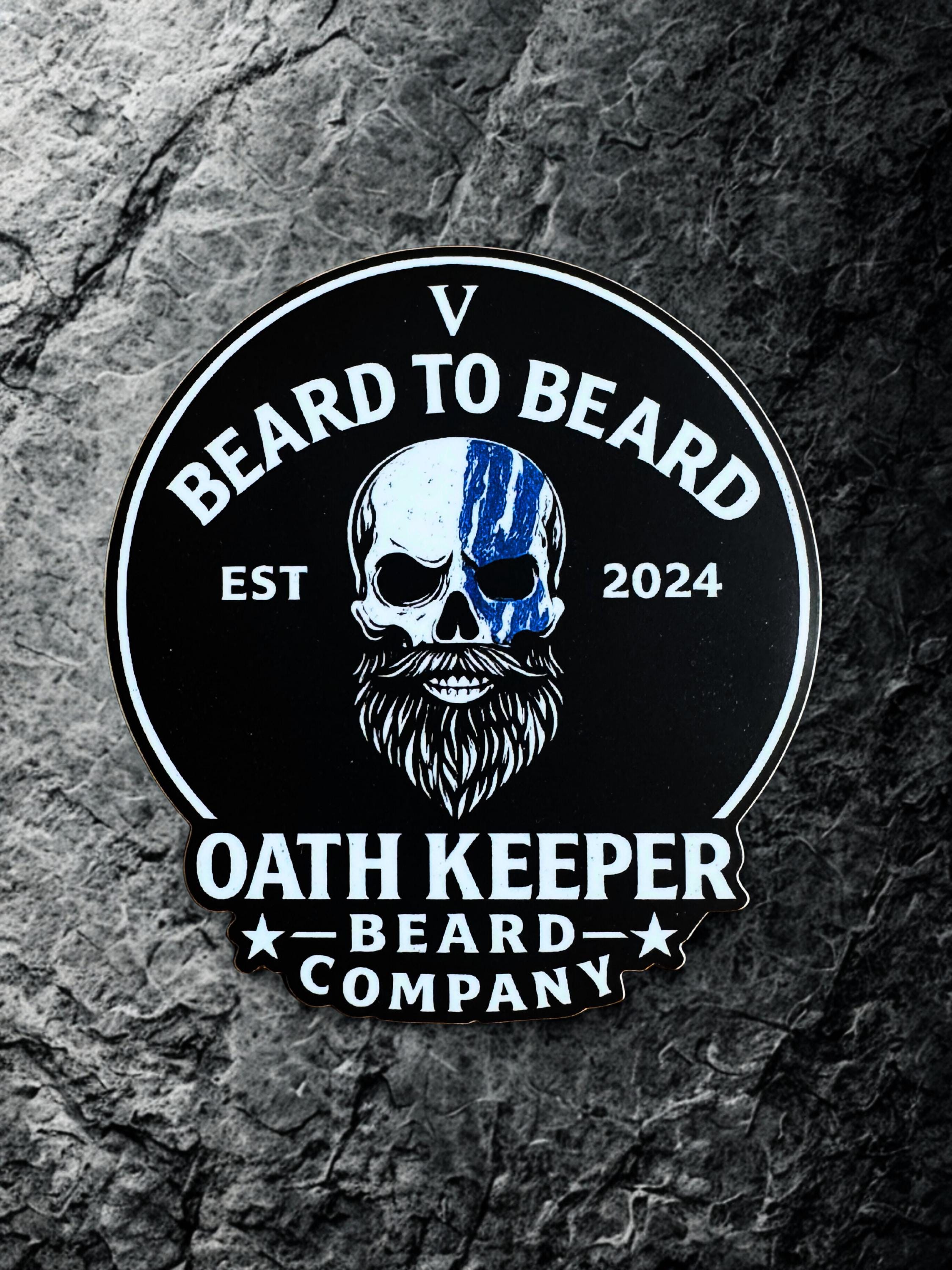Beard to Beard Decal