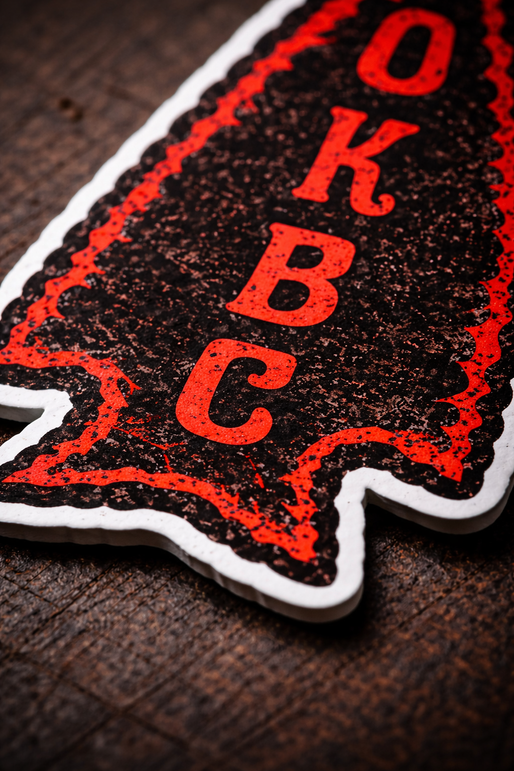 OKBC Arrowhead Decal
