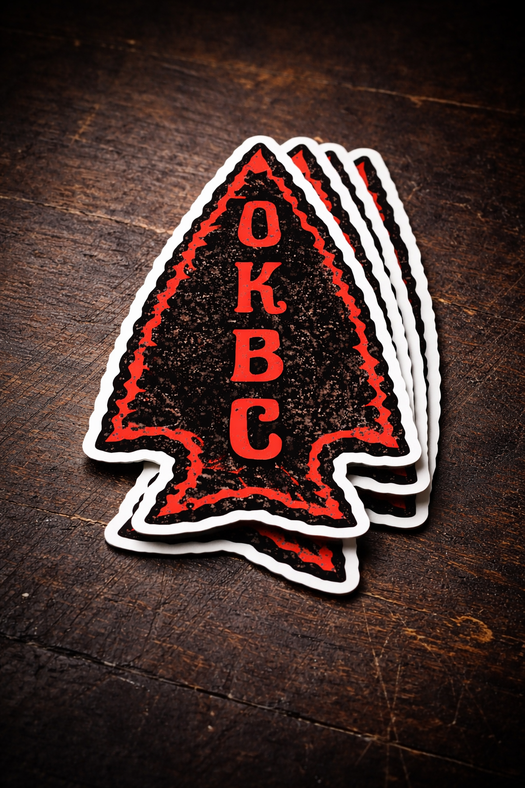 OKBC Arrowhead Decal