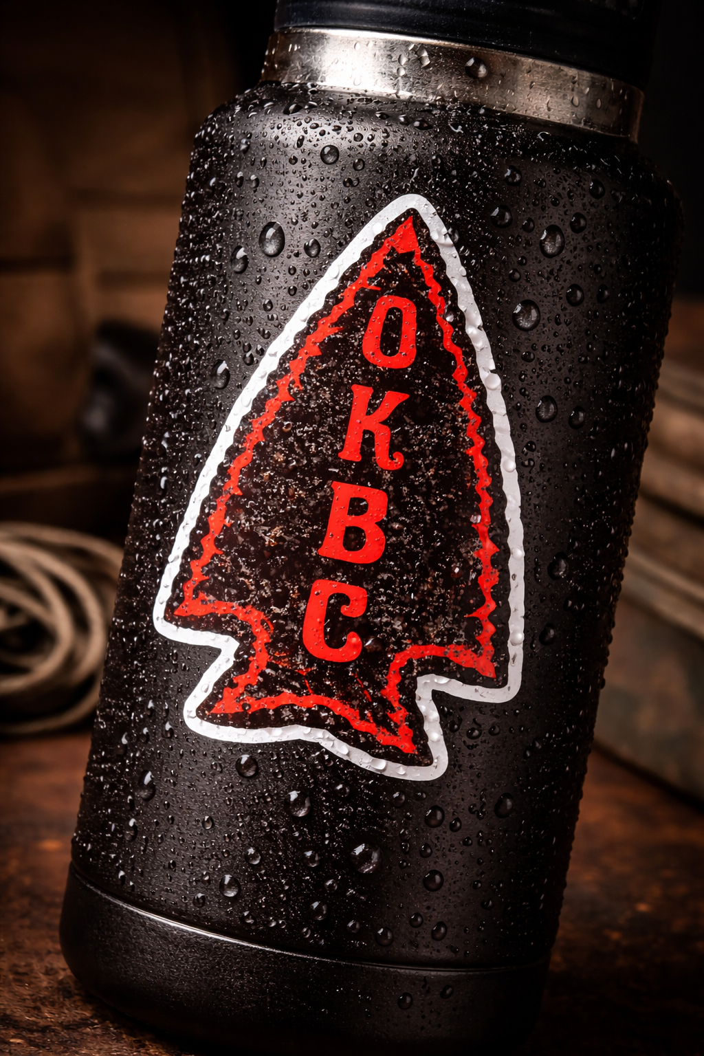 OKBC Arrowhead Decal
